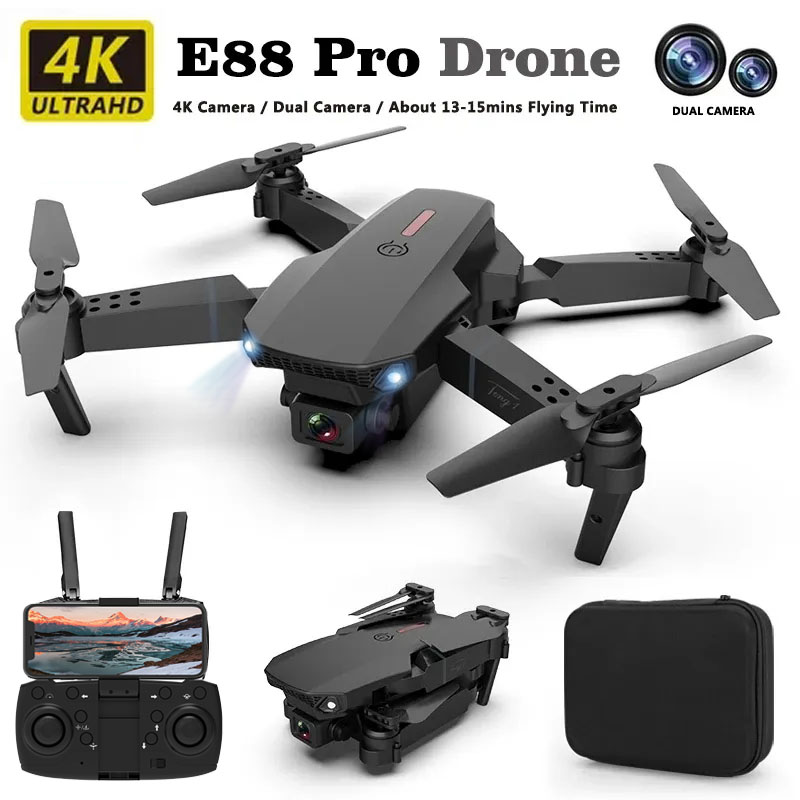 Drone Ae Rc - E88pro ドローンプロフェッショナル Dron オプティカルフロー 4 k
