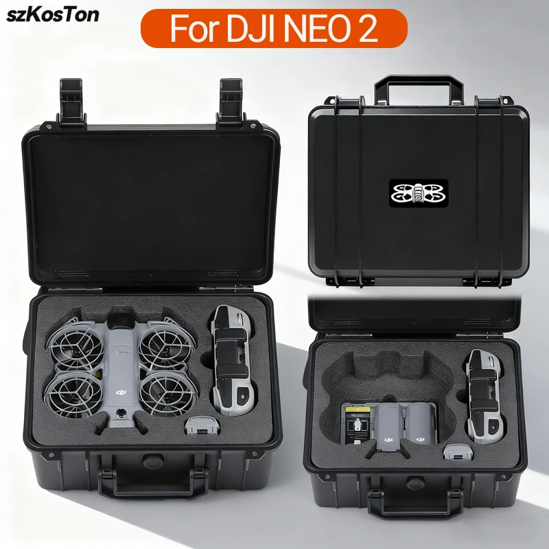 Drone Rc Cover - ポータブル安全ボックス DJI NEO 2 保護防爆ボックスハードシェルキャリングケーススーツケース DJI