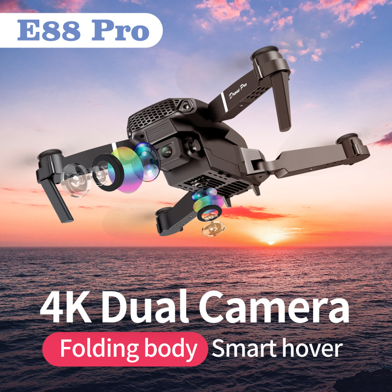 E88pro ドローンプロフェッショナル Dron オプティ - Drone Ae Rc のレビューと価格
