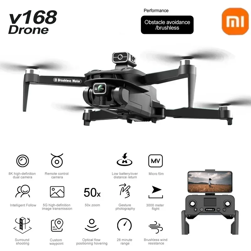 オリジナルV168 GPS搭載プロフェッショナルドローン。8 - Drone Ae Rc のレビューと価格
