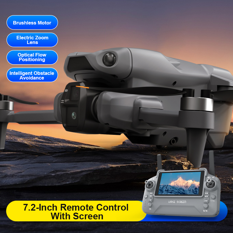 空撮写真 LF682 ドローン 8K HD デュアルカメラ  - Drone Dji Rc Pro のレビューと価格