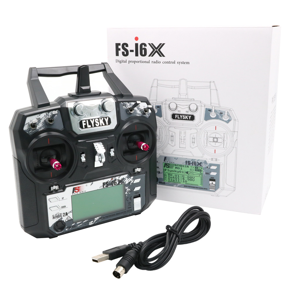 FLYSKY FS-i6X FS i6X 10CH 2.4G - Drone Rc Leading のレビューと価格
